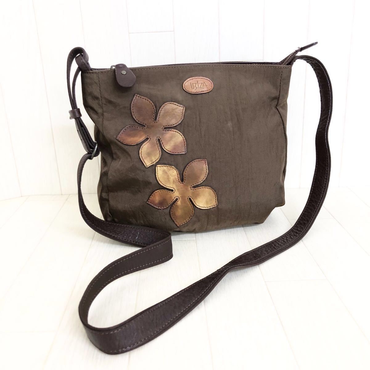 ☆極美品☆IBIZA イビサ オーストリッチ パッチワーク ハンドバッグ 本 