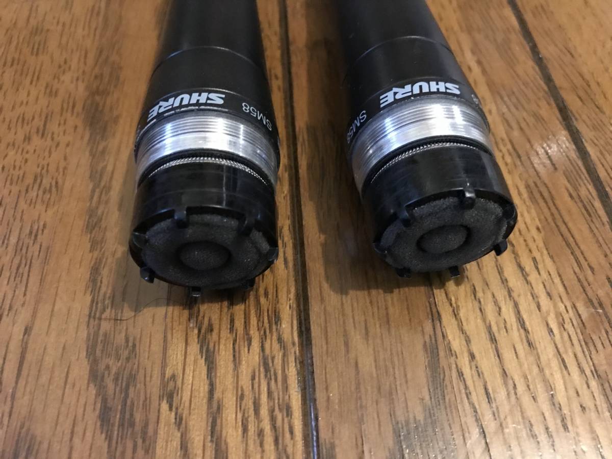 ☆訳あり・2本セット☆ SHURE SM58 ダイナミックマイク SHURE SM58