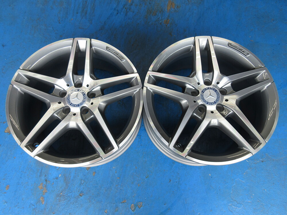 中古4本セット☆ AMG純正 18インチ Eクラス W212など