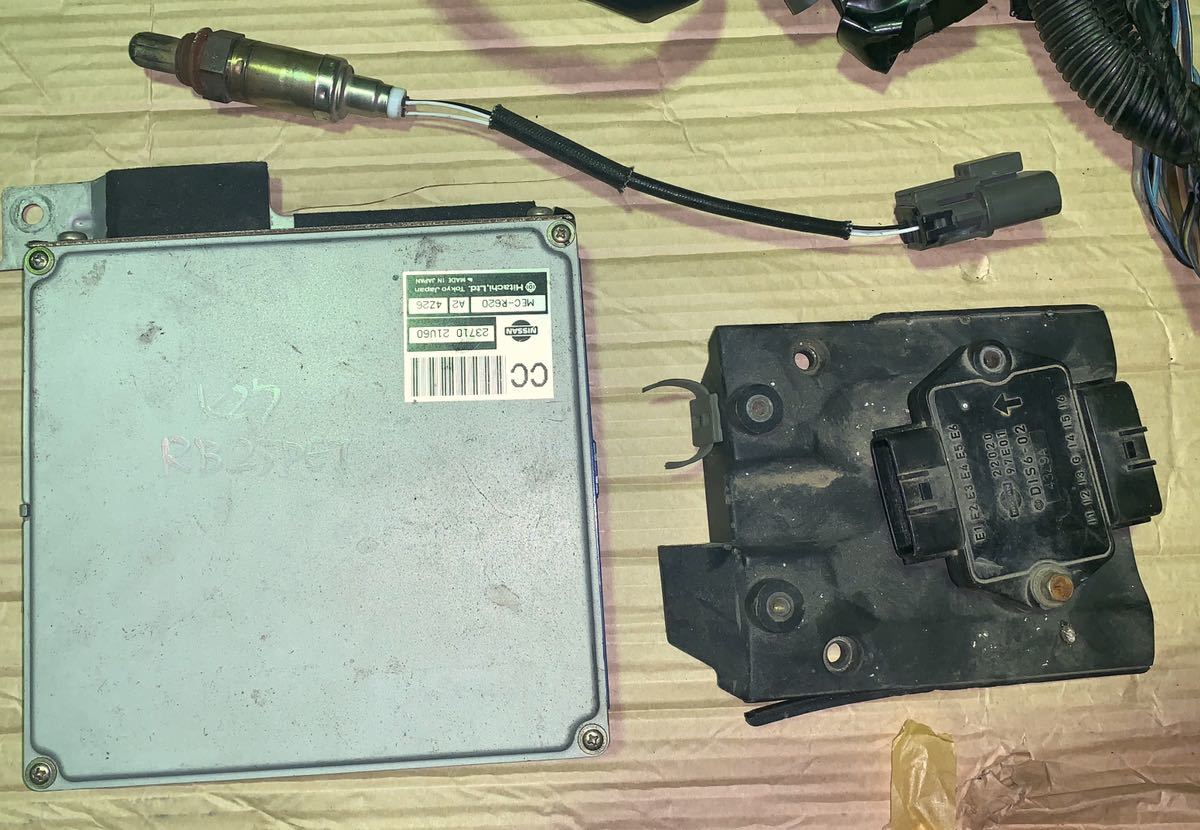 ECR33用RB25DETターボエンジン公認!5速MT!現車ECU!GTRルック顔!R32