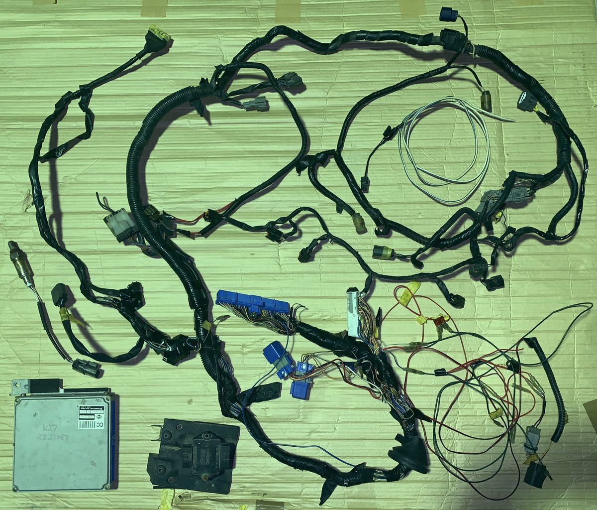 ECR33用RB25DETターボエンジン公認!5速MT!現車ECU!GTRルック顔!R32
