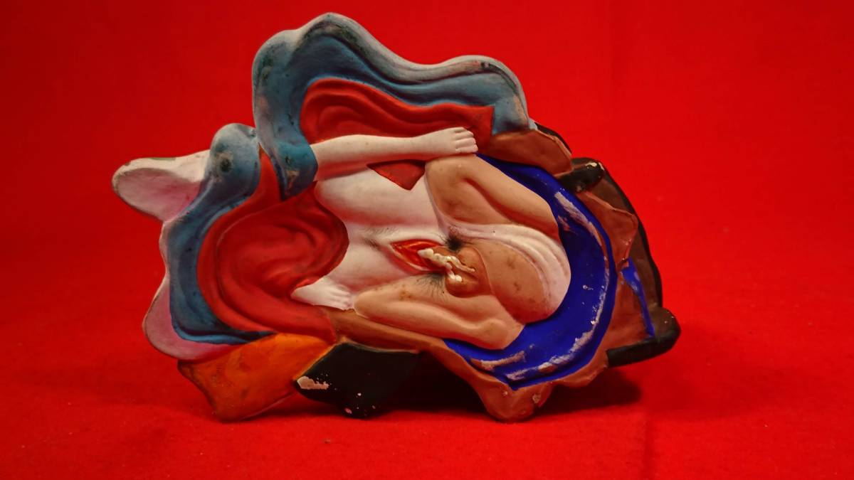 枕絵 博多人形 置物 着物 春画 - 春画人形 Yahoo!オークション 艶画
