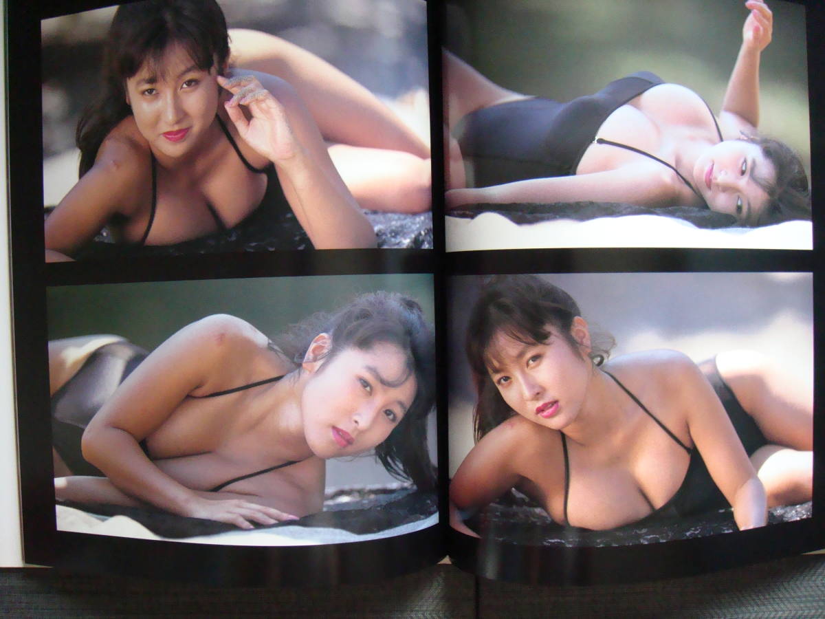 中古写真集「胸いっぱい」かとうれいこ 爆乳 _4