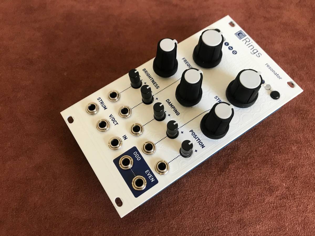 Mutable Instruments RINGS モジュラーシンセ make noise intellijel 