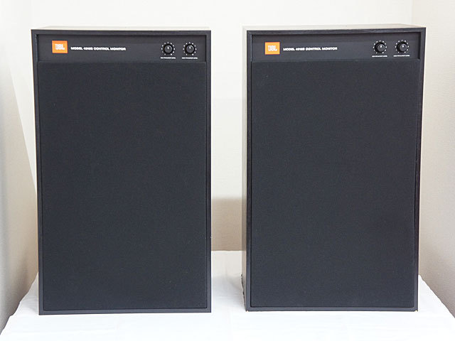 0741 【JBL 4312B スピーカーペア コントロールモニター】 JBL 4312B MKII MK2(MKII) 3ウェイスピーカーシステム ブック