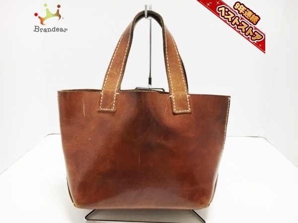 【格安，セール】 ゲンテン genten ハンドバッグ - レザー ブラウン バッグ(ゲンテン)｜売買されたオークション情報、yahooの商品情報をアーカイブ公開 - オークファン ゲンテン