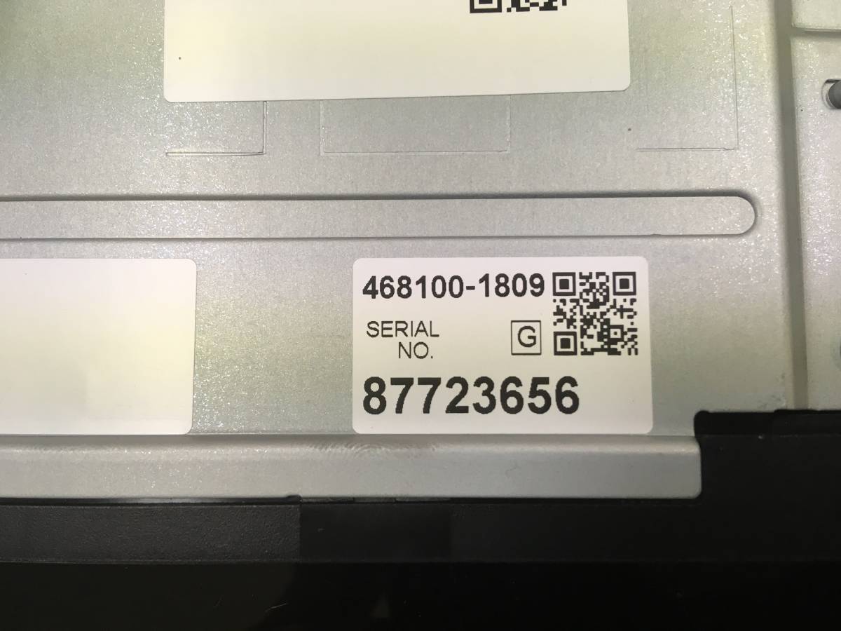 トヨタ純正NSCD-W66ナビロック解除済み