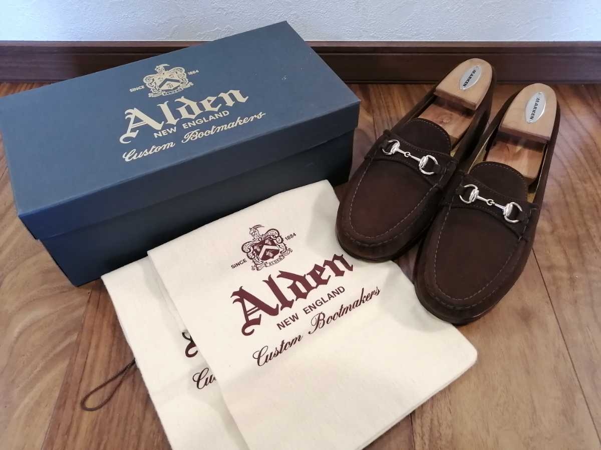 オールデン ビットローファー 1円 Alden オールデン 178357 クロムエクセル コインビットローファー シューズ 7D メンズ