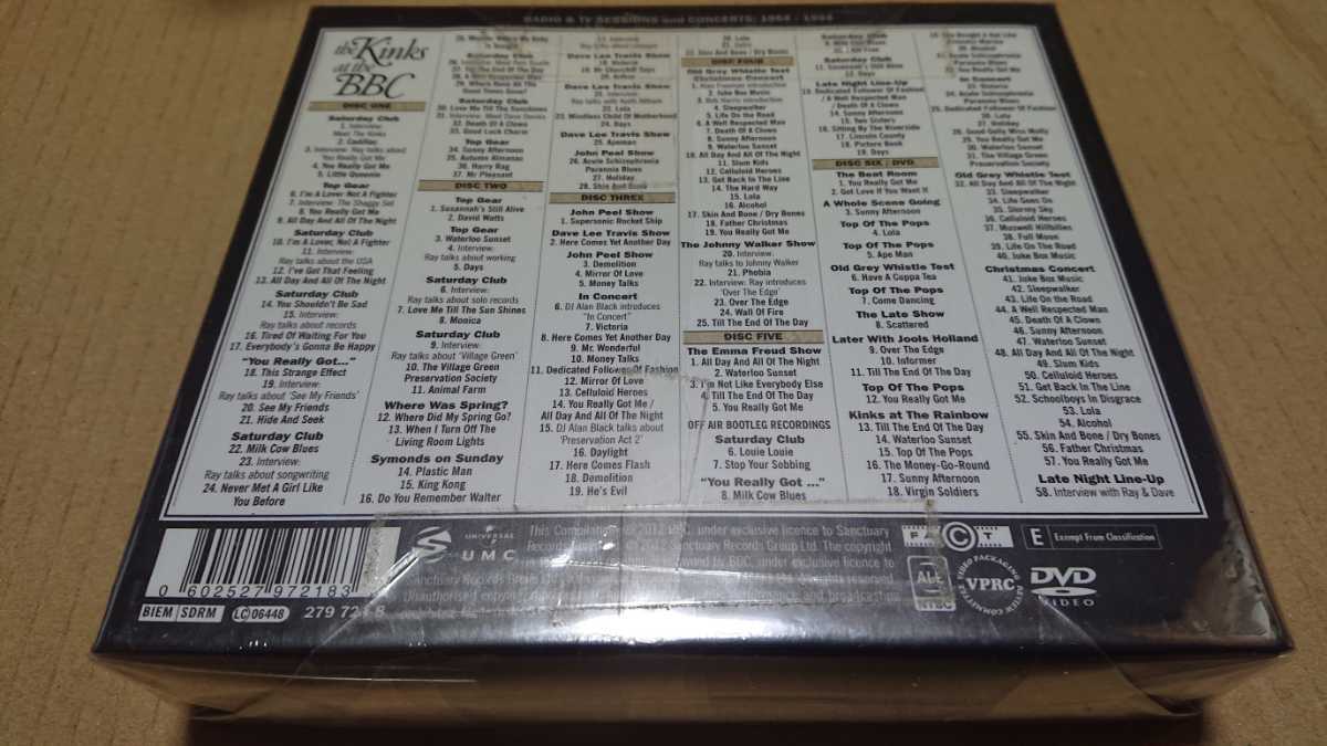 The BBC - Kinks & Sessions At Radio TV the Live CD Concerts 