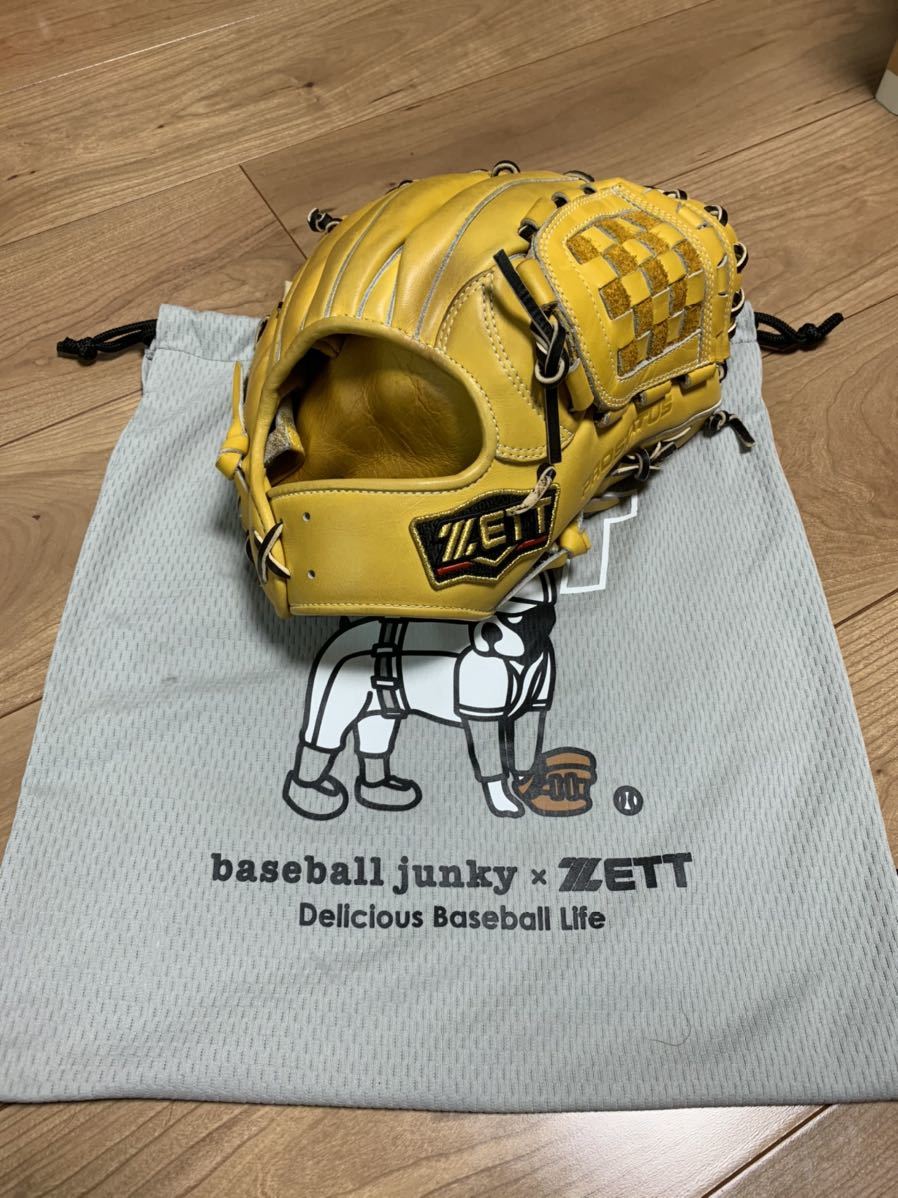 ZETT 軟式 源田モデル 源田仕様 プロステイタス軟式グローブ セカンド