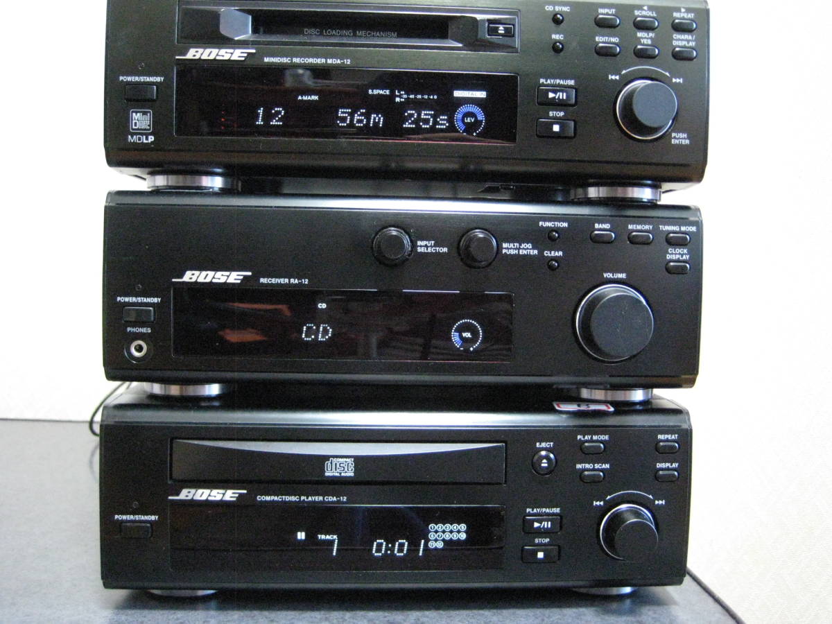 BOSE RA-12/CDA-12 　BOSE アメリカンサウンドシステム BOSE アメリカンサウンドシステム CDA-12/RA-12/MDA-12 セット