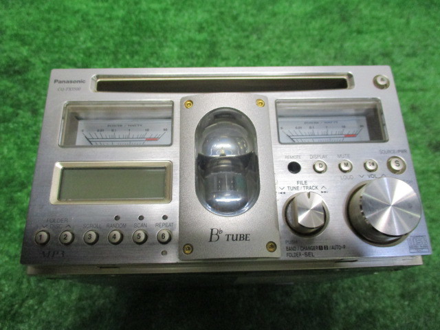 パナソニック 真空管 オーディオ CQ-TX5500 音出OK CQ-TX5500 パナソニック 真空管カーオーディオ ジャンク要修理 真空管