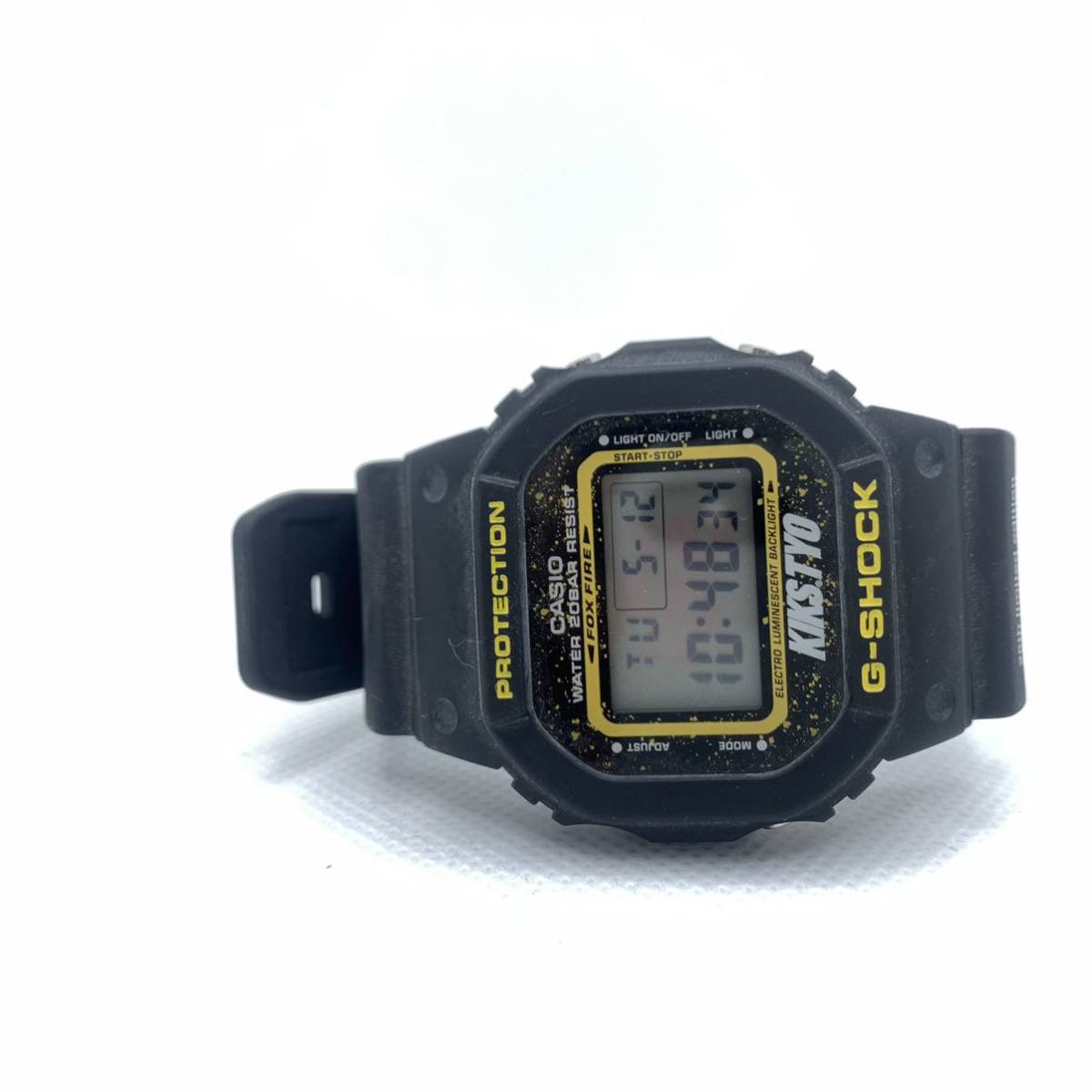 100%新品，大得価 Casio G-Shock 25th Limited Kiks Tyo DW-5600VT カシオ G ショック 25周年 ブラック/イエロー(コラボレーションモデル)｜売買されたオークション情報、yahooの商品情報をアーカイブ公開 - オークファン G-SHOCK