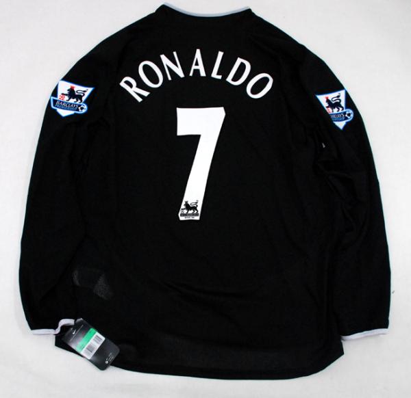 04-05マンチェスターユナイトッド(A)#7 ロナウド RONALDO 選手用長袖