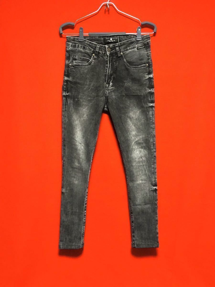 Zara Man スリムフィット極上スキニーストレッチジーンズ 激味デニムパンツ 高品質 ザラマン メンズ ブラック サイズ30 男性用 売買されたオークション情報 Yahooの商品情報をアーカイブ公開 オークファン Aucfan Com