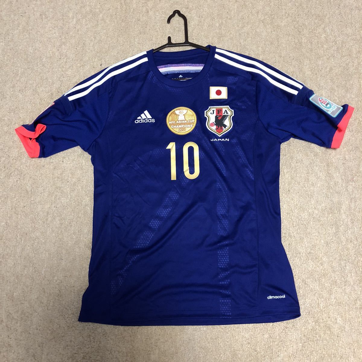 お得，人気SALE 日本代表 adidas ユニフォーム 香川真司 Oサイズ(日本)｜売買されたオークション情報、yahooの商品情報をアーカイブ公開 - オークファン ユニフォーム