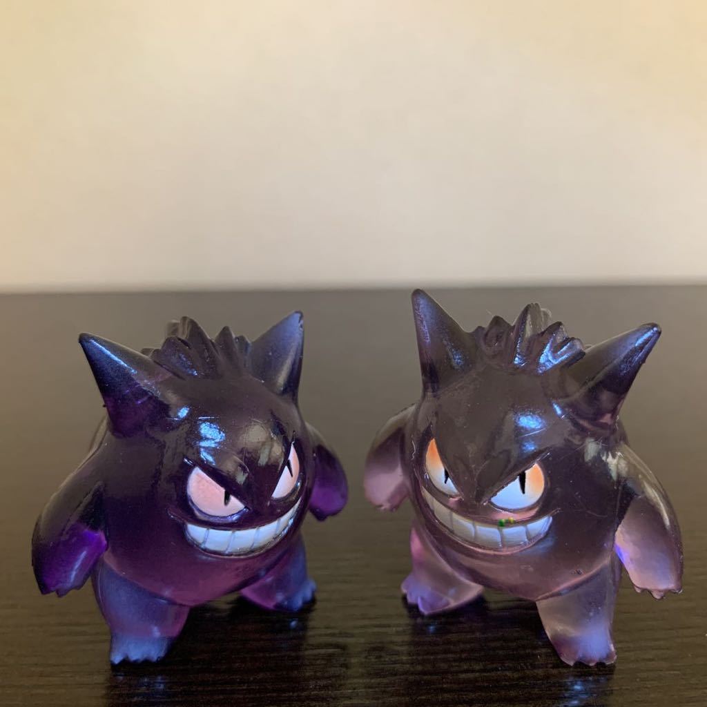モンコレ ゲンガー クリア 2種 中古品 ポケモン フィギュア 