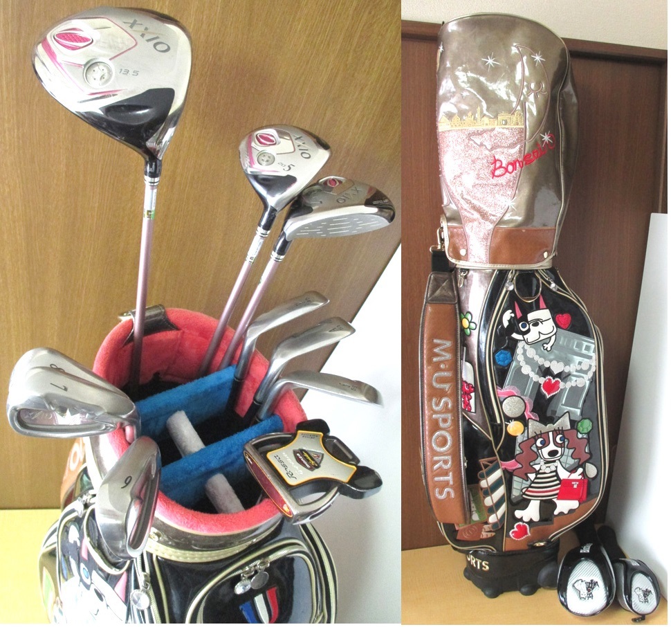 【お買い得，大得価】 Aa969 XXIO レディースゴルフクラブ9本 エイトMP800 L +MP500 L + Rossa パター+ M U SPORTS キャディバッグ カバー傷みあり 品(セット)｜売買されたオークション情報、yahooの商品情報をアーカイブ公開 - 女性右きき用