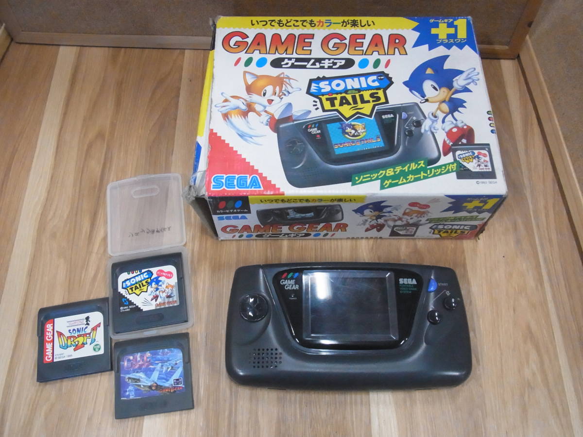 ジャンク品】SEGA GAME GEAR ゲームギア ゲームギア 本体 ブルー