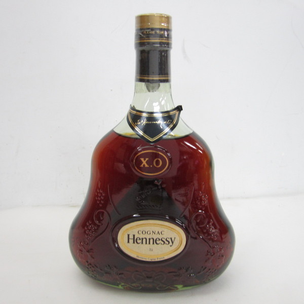 N-6976】未開栓 Hennessy ヘネシー XO コニャック ブランデー グリーン