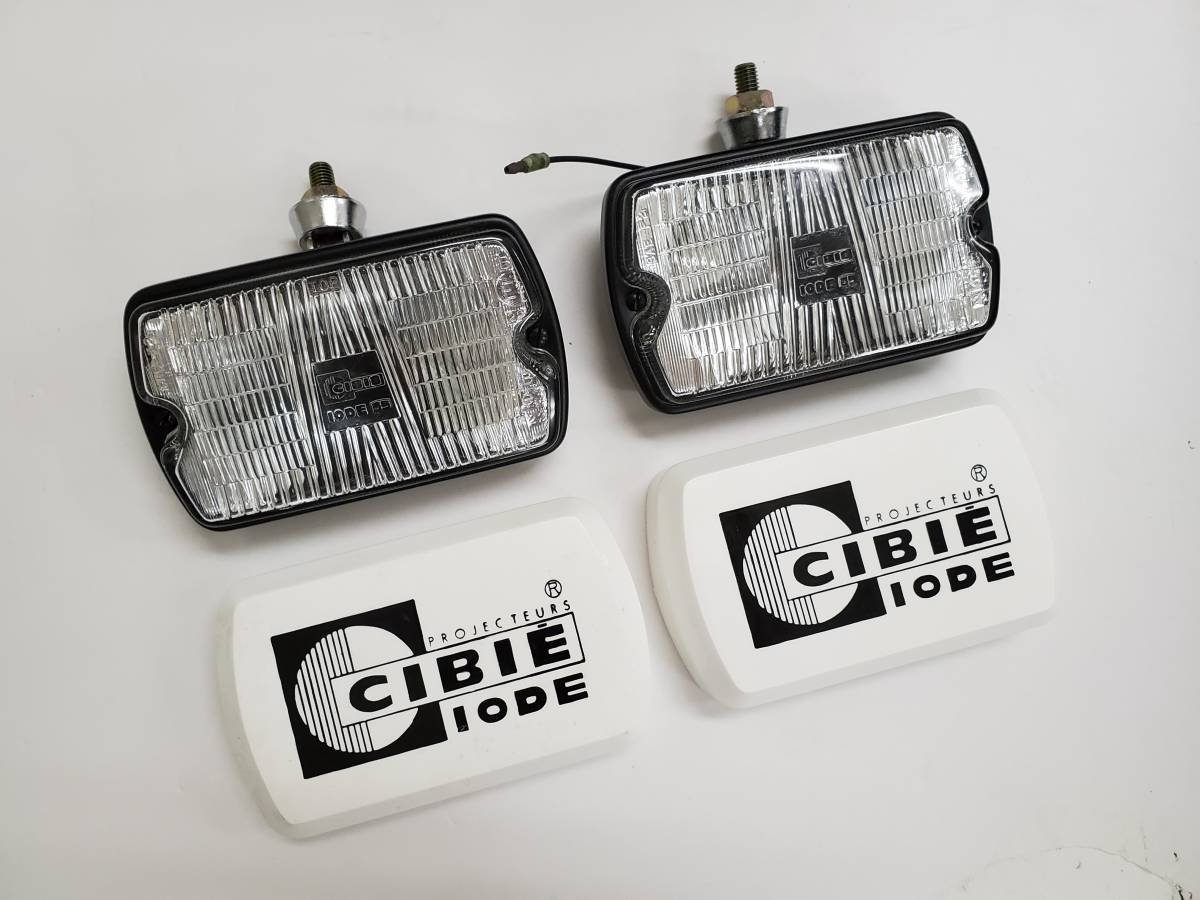 □美品□シビエ CIBIE IODE 35 角型 フォグランプ フォグライト フォグ