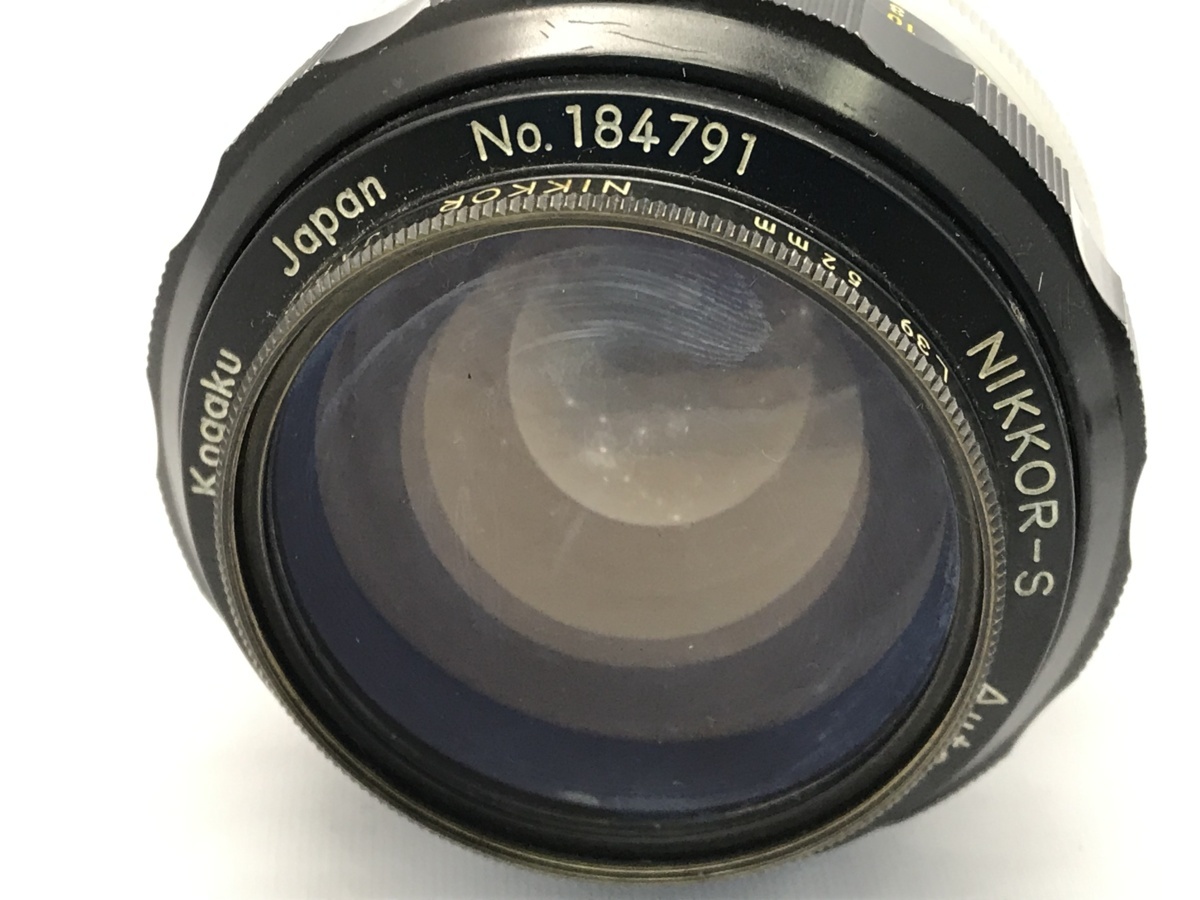 中古 Nikon ニコン 1:1.2 f=55mm レンズ ジャンク 515020 ,中古Nikon