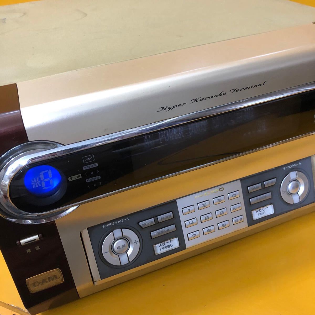 第一興商＊ カラオケ機器 、DAM-G100 、電源問題なし ジャンク品
