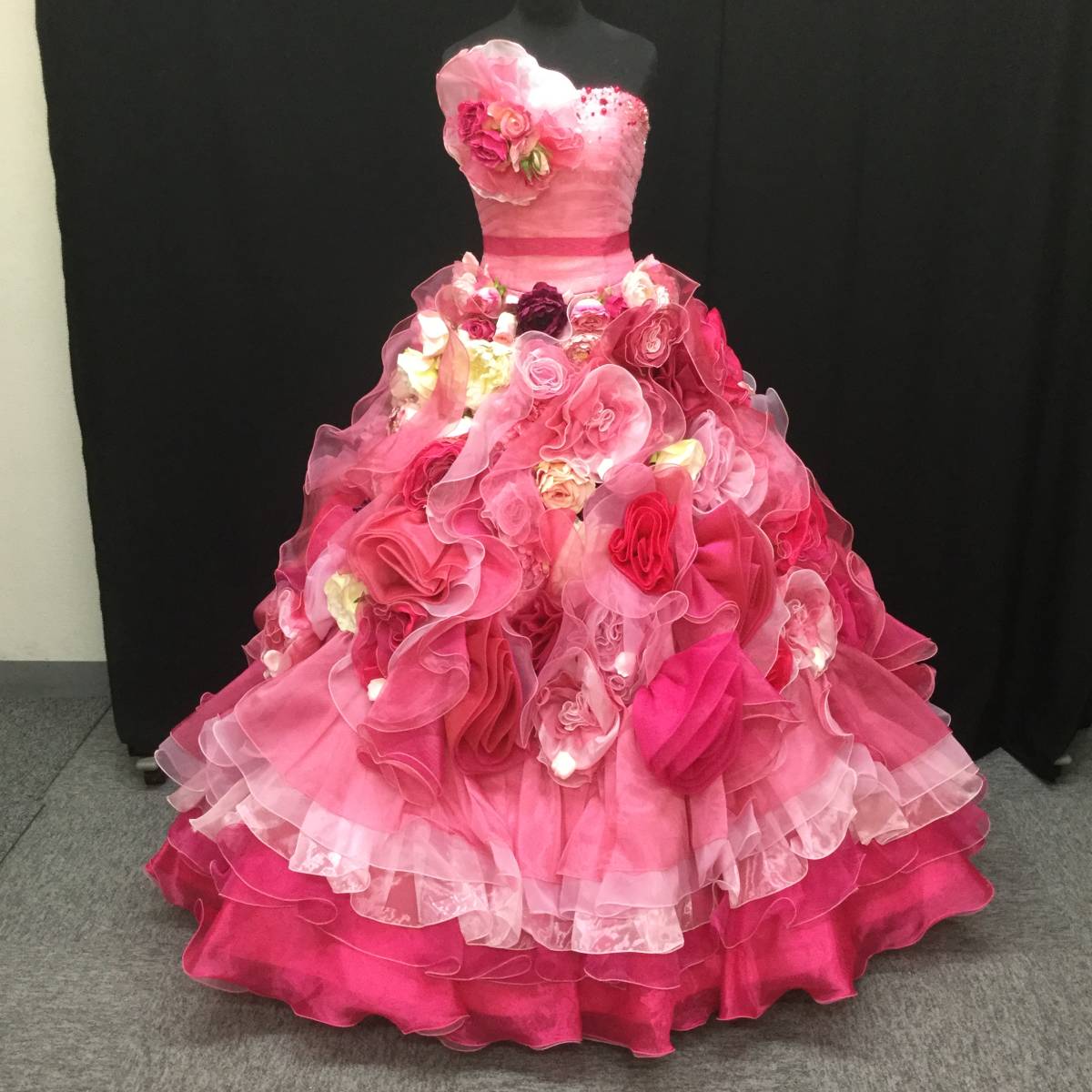 送料無料Barbieバービー日本製ブランドウエディングドレス☆パープル 