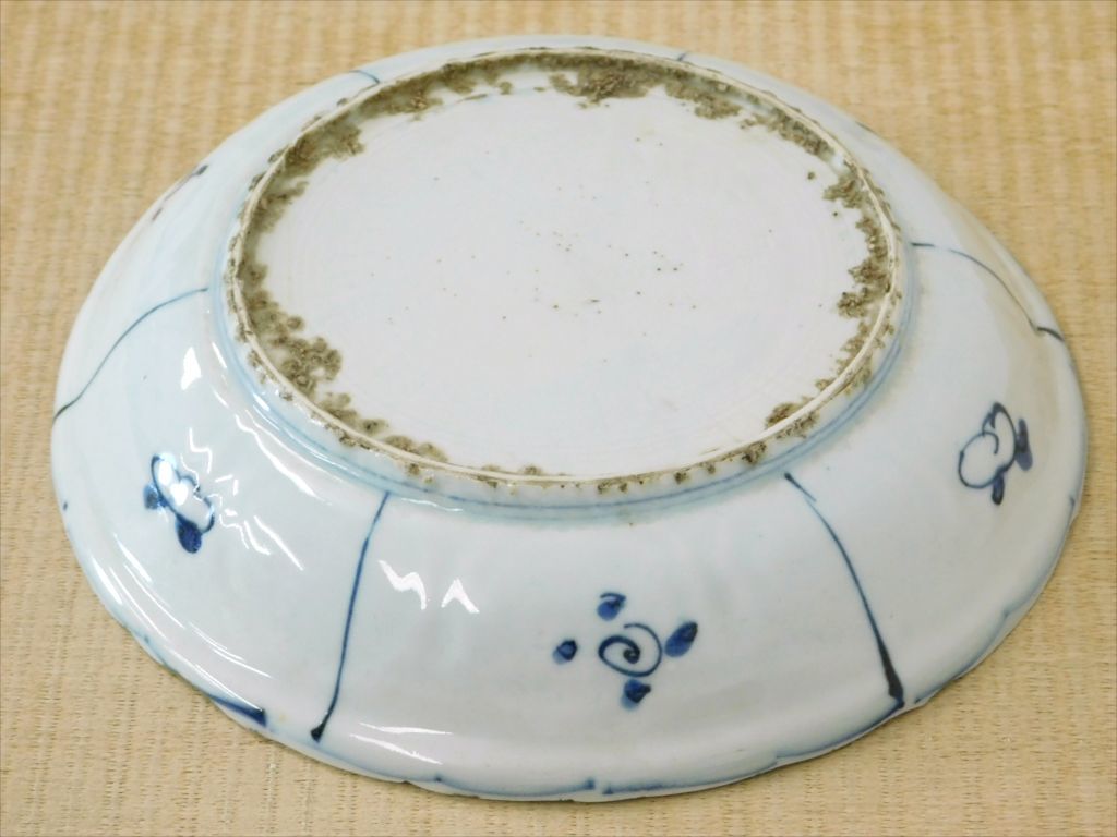 古染付芙蓉手輪花皿（九客揃 明時代） 天平堂（TENPYODO） ⁄ Yahoo