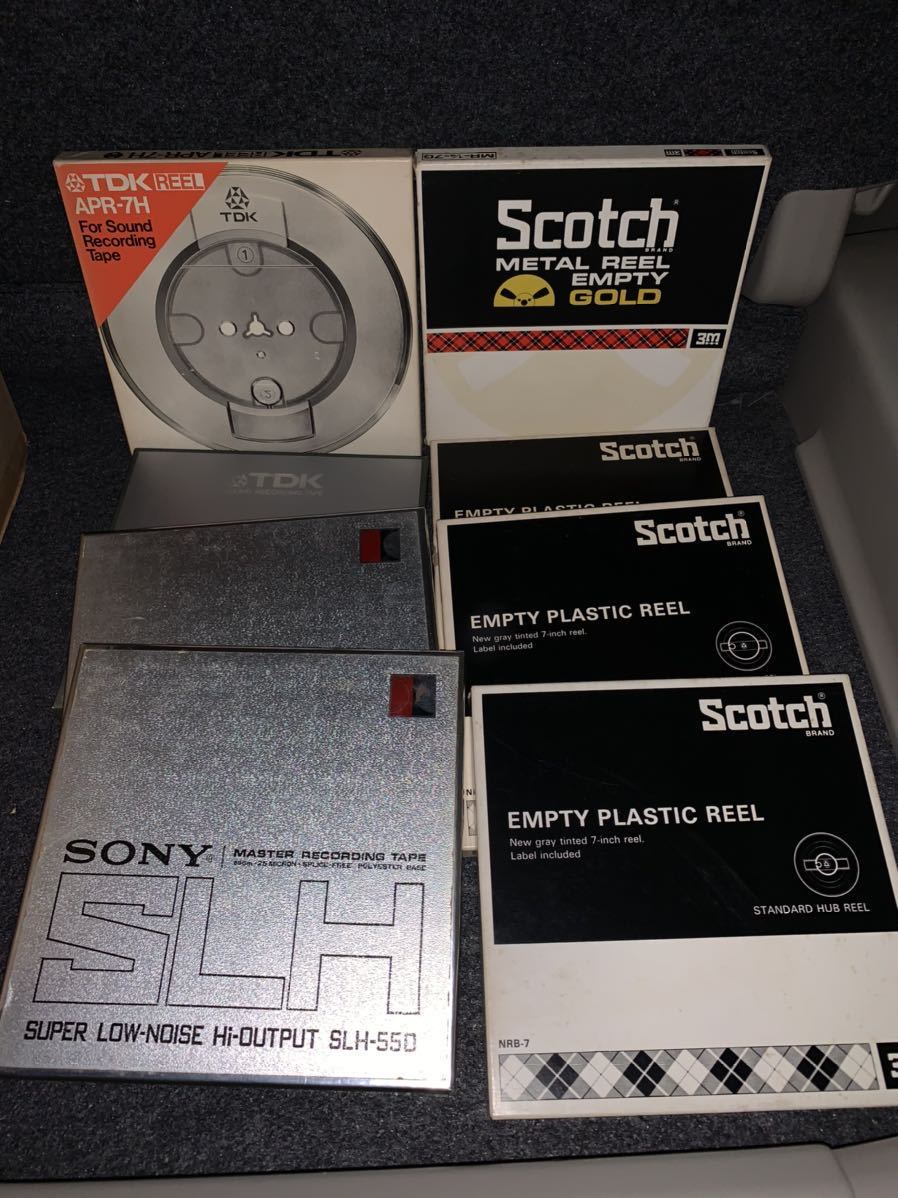 【全国無料，高品質】 オープンリールテープ8本 品 SONY TDK Scotch(記録媒体)｜売買されたオークション情報、yahooの商品情報をアーカイブ公開 - オークファン 記録媒体