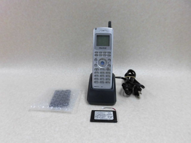  ZZG2 3005♪ 保証有 岩通 MujoⅣ デジタルコードレス DC-PS7(S) 電池付き・祝10000！取引突破！同梱可