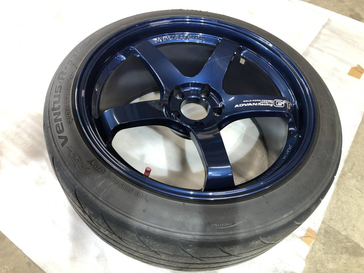 ADVAN Racing GT 中古 20インチアルミホイール＋タイヤ4本セット GT 
