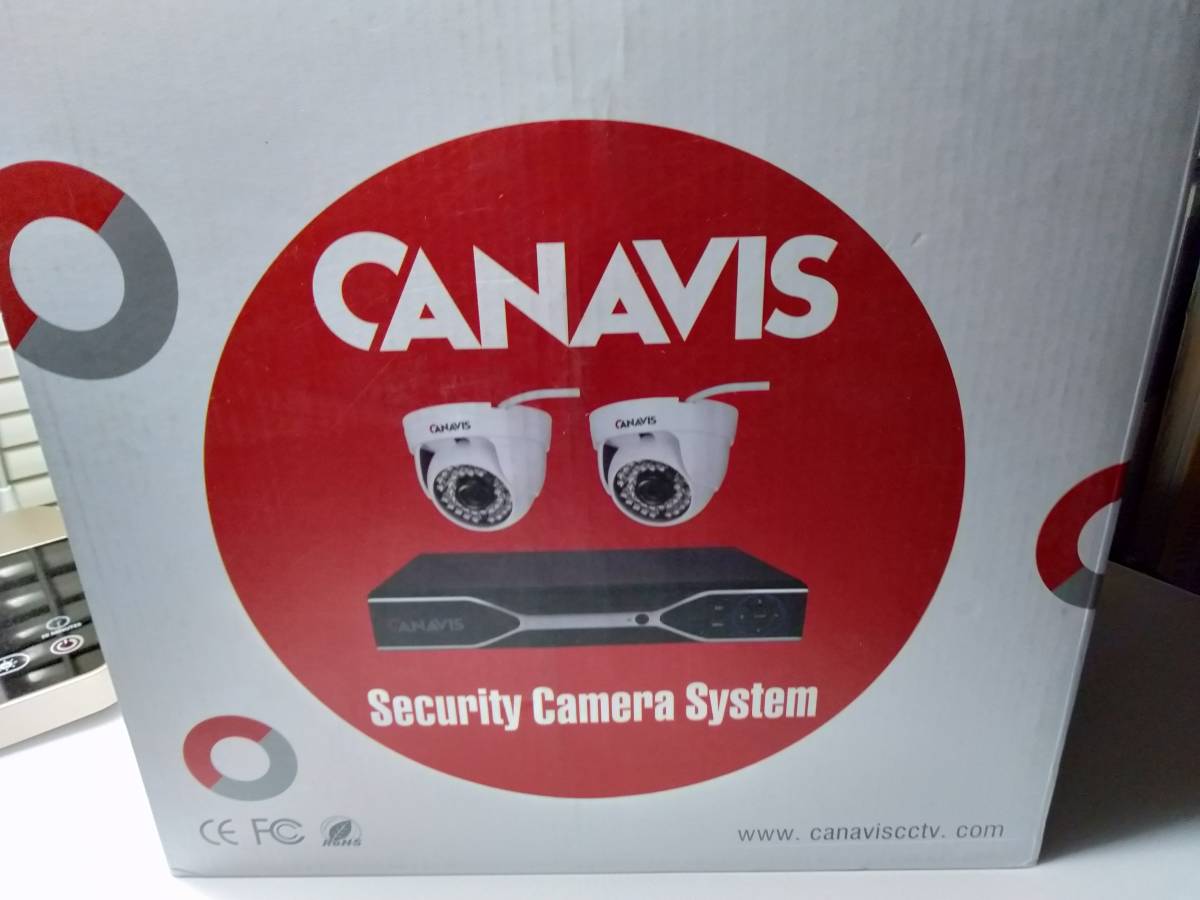 CANAVIS ドーム型防犯カメラ 720P 100万画素 録画 赤外線暗視 夜間 屋内用 モーション感知 遠隔監視 カメラ2個+4個 計6個セット HDD無し_9