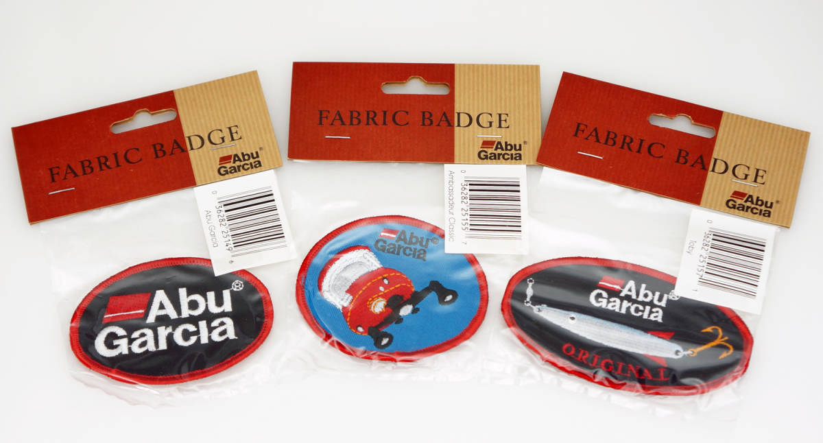 全国無料，お買い得 ABU ワッペン3枚セット1 Abu Garcia ambassadeur Toby アブ ガルシア アンバサダー トビー Fabric Badge(アブガルシア)｜売買されたオークション情報、yahooの商品情報をアーカイブ公開 - オークファン アブガルシア