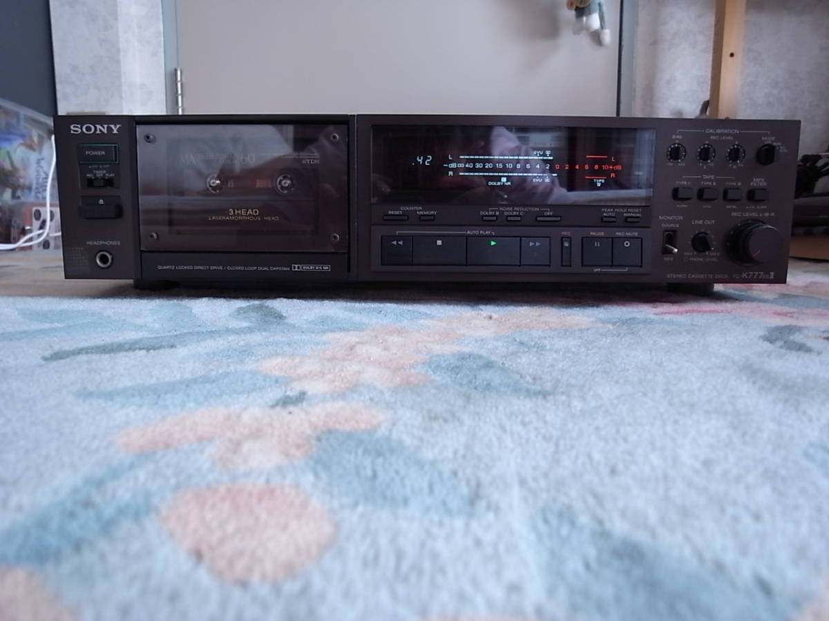ソニー歴代最高峰カセットデッキ TC-K777ESⅡ 良品 SONY