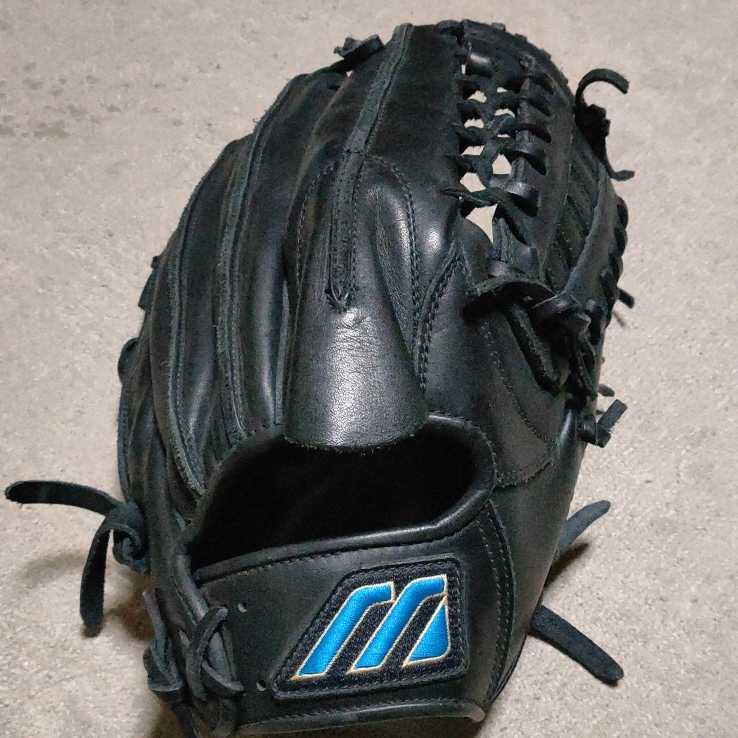 ミズノ グローブ MIZUNO 軟式 黒色 サイズMぐらいです BUW League