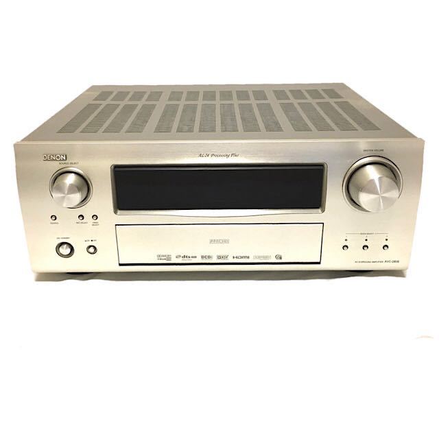 DENON AVサラウンドアンプ AVC-2808 デノン プレミアムシルバー 美品