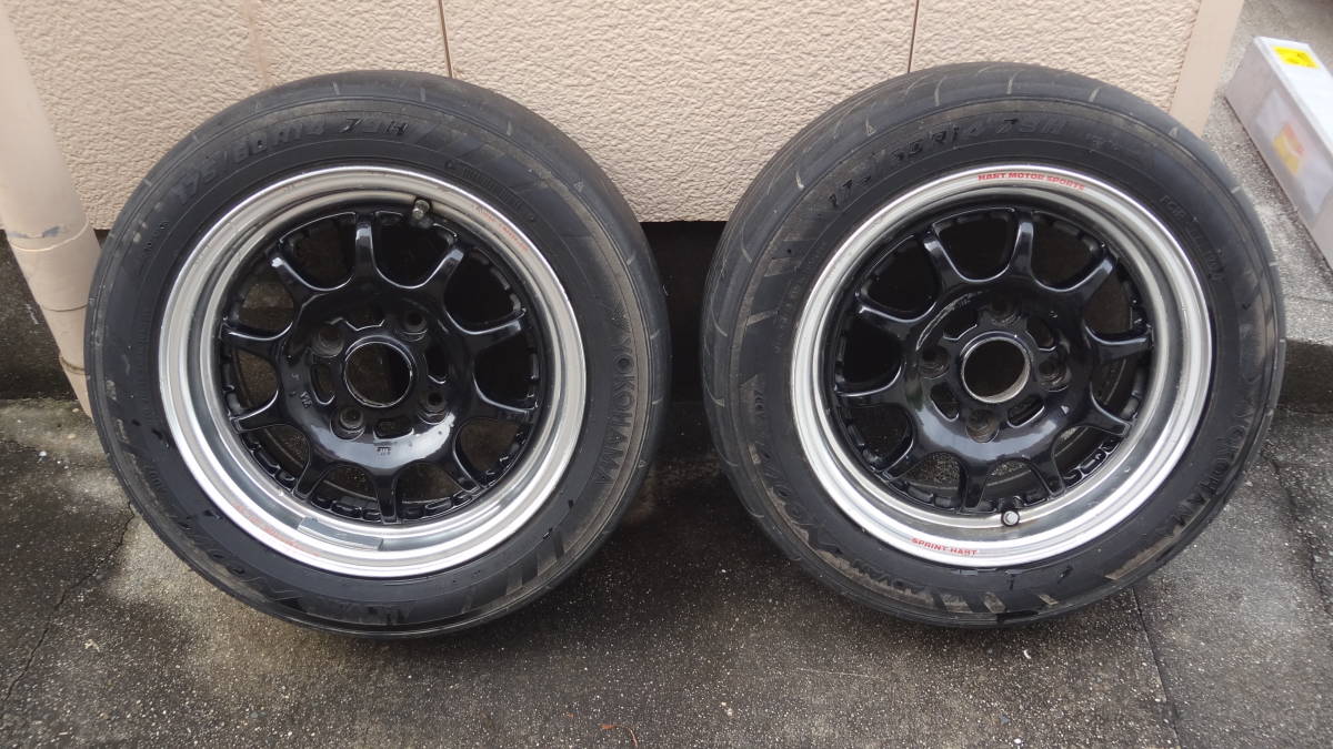 SPRINT HART スプリントハート 14インチ 6J＋35 114.3 4H 2本