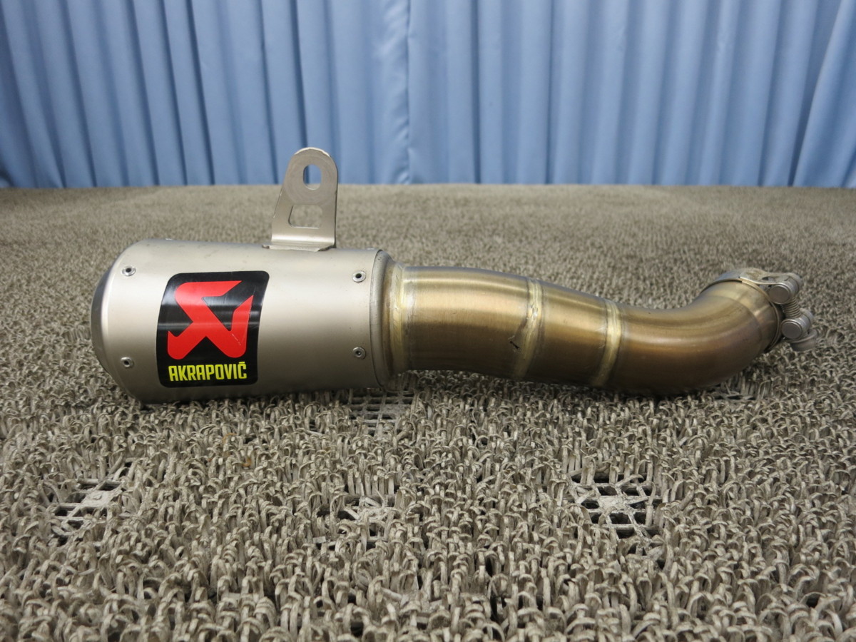 YZF-R25 JBK-RG10J -18年 アクラポビッチ スリップオン マフラー 