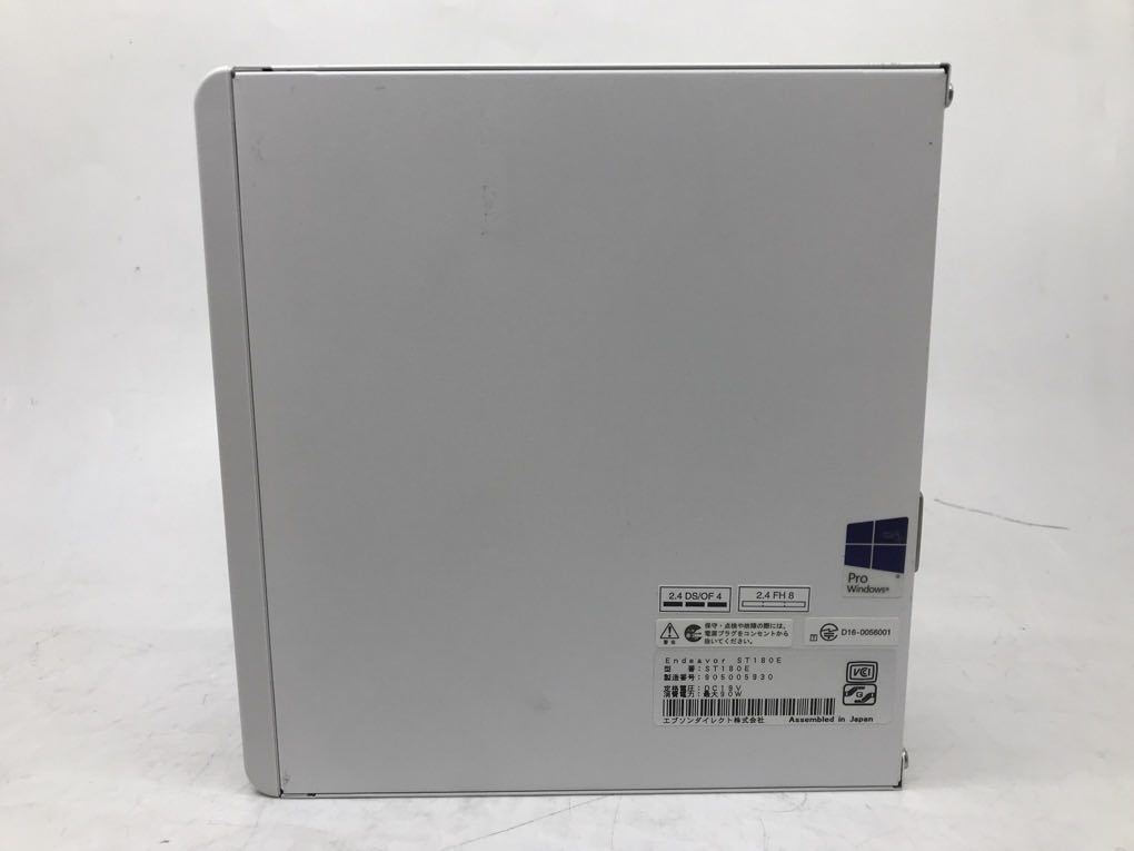 Endeavor EPSON ST180E Core i5 6500T 中古 SSD256GB デスクトップ