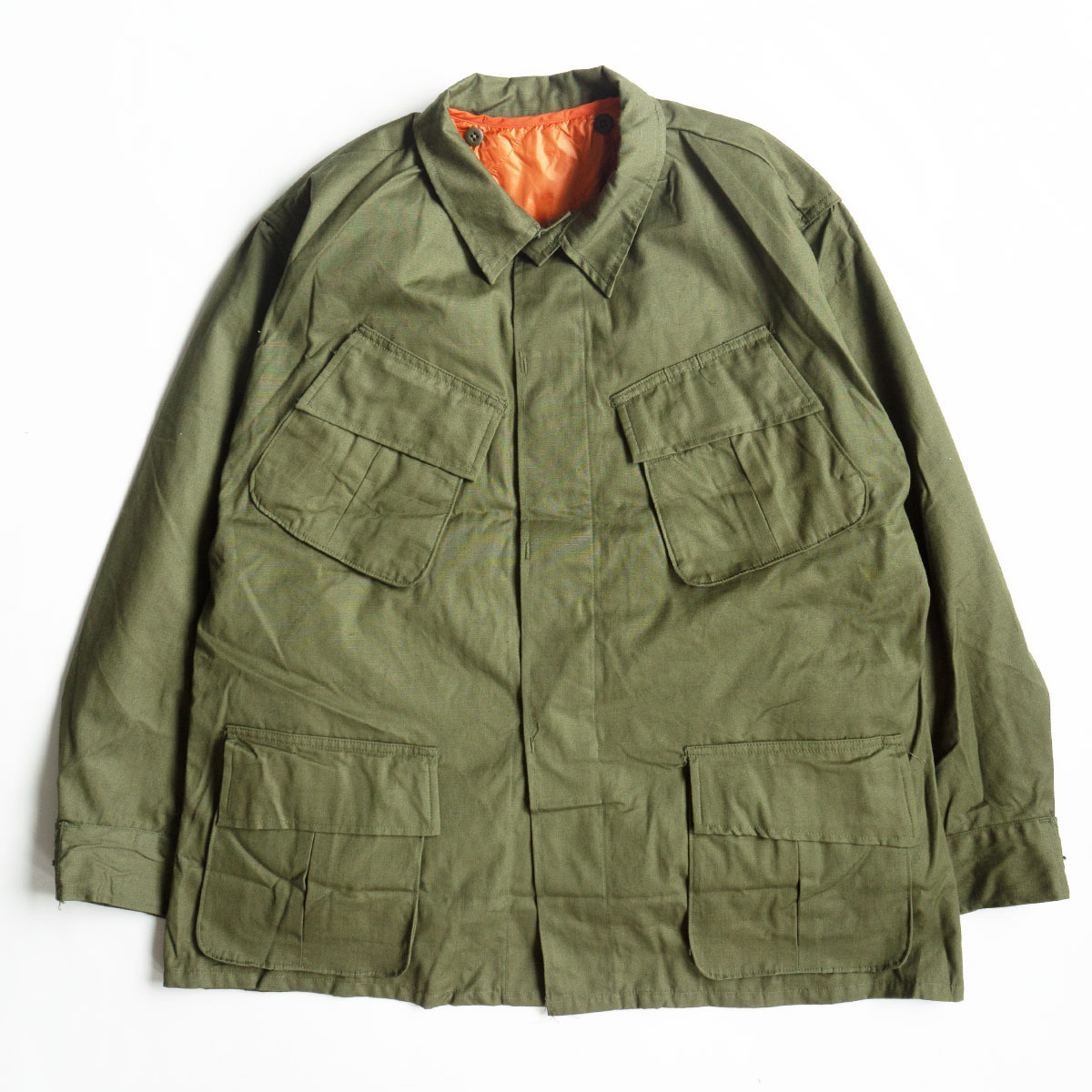 ジャングルファティーグ 4th L-S 実物LARGE-SHORTジャングル 