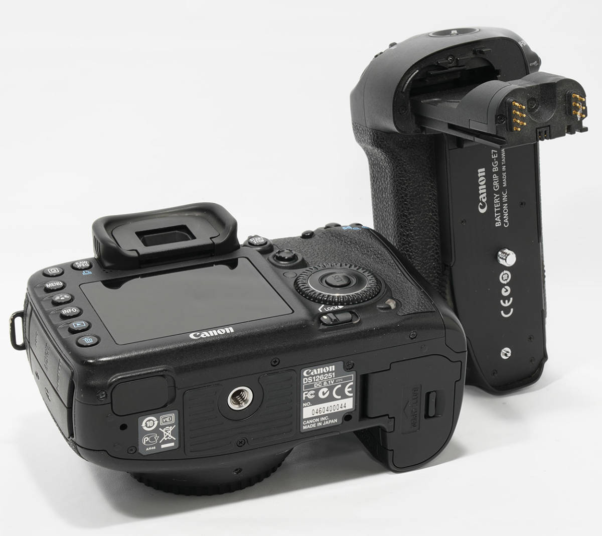 即決 保証 Canon キヤノン EOS 7D ボディ ＋バッテリーグリップ BG-E7 