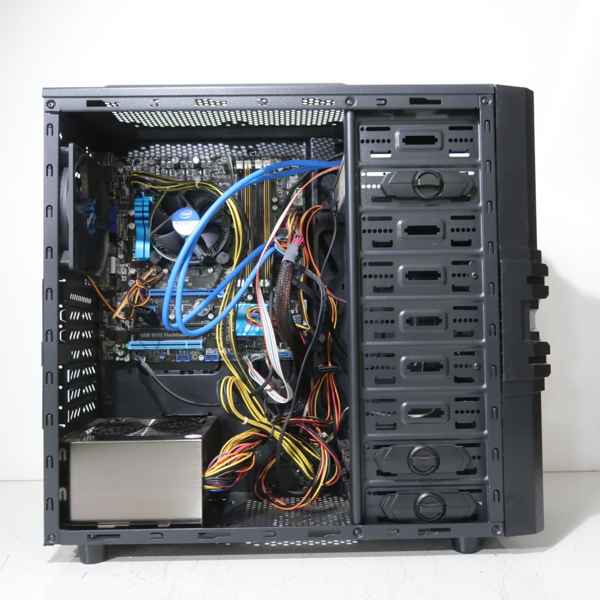 自作 Core i5-3570 3.4GHz 4GB DVDスーパーマルチ ASUS P8B75-M ASUS