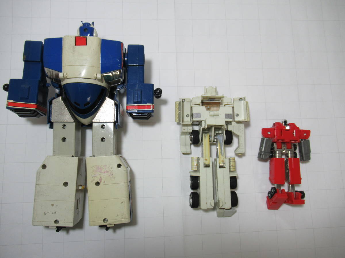 ジャンク]タカラ トランスフォーマーの変形フィギュア大量セット 当時 