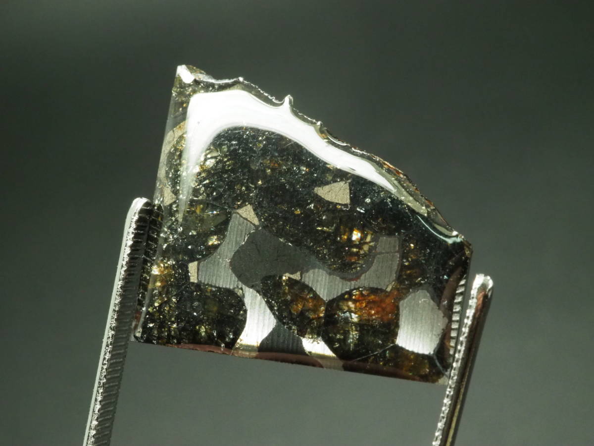 ケニア産 セリコパラサイト隕石 ⁄ Sericho Pallasite Meteorite 特大