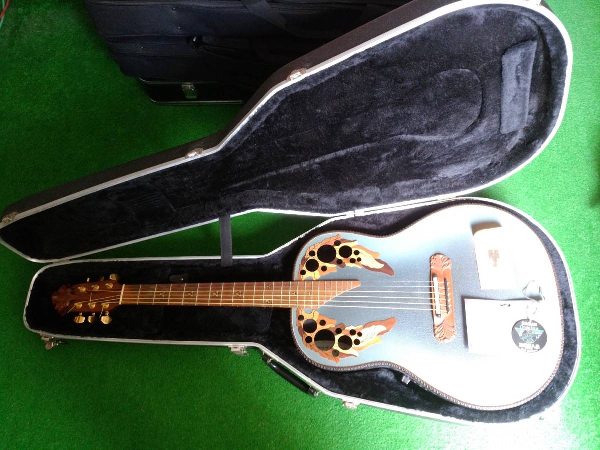 Adamas Ovation 1687-8 Super Blue Burst | Reverse To 0 Vintage 