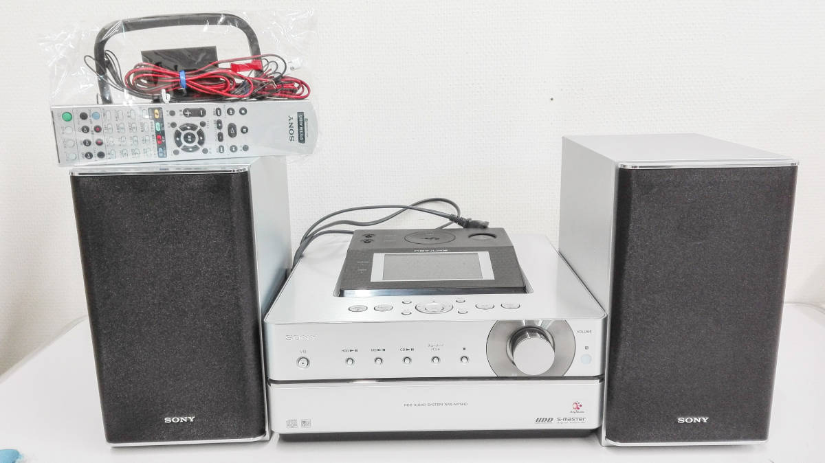 ジャンク ソニー NAS-M75HD ネットジューク NAS-M75HD コンポ △通電