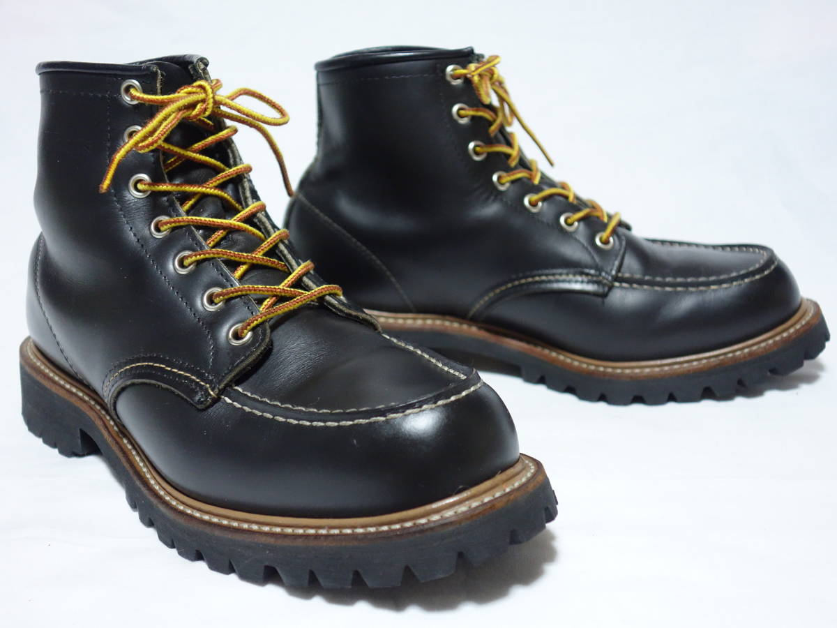 良品□REDWING レッドウイング 8136 羽タグ ビブラムソール アイ