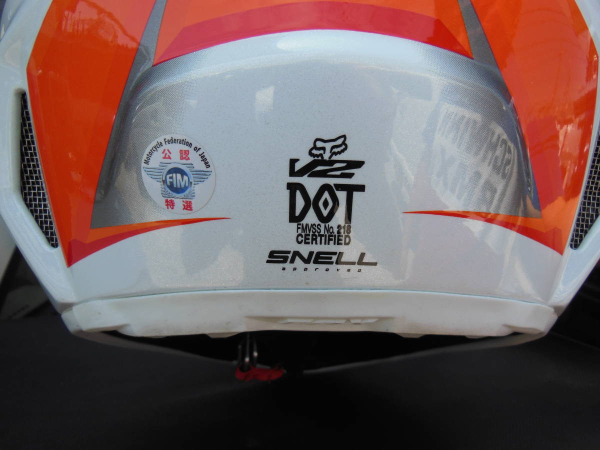 FOX オフロード ヘルメット XL V1ヘルメット Racing fox V1 FOX（種類