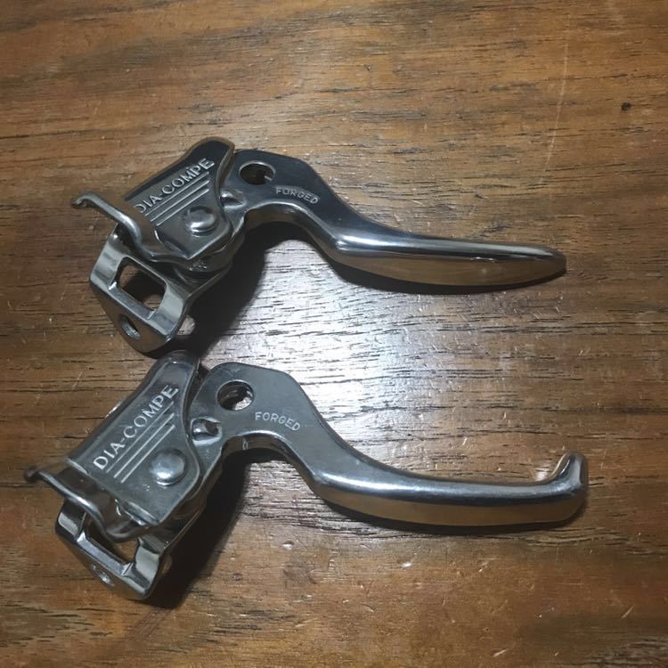 引きブレーキ ダイアコンペ 2本引き 二本引きブレーキレバー右用 先端加工